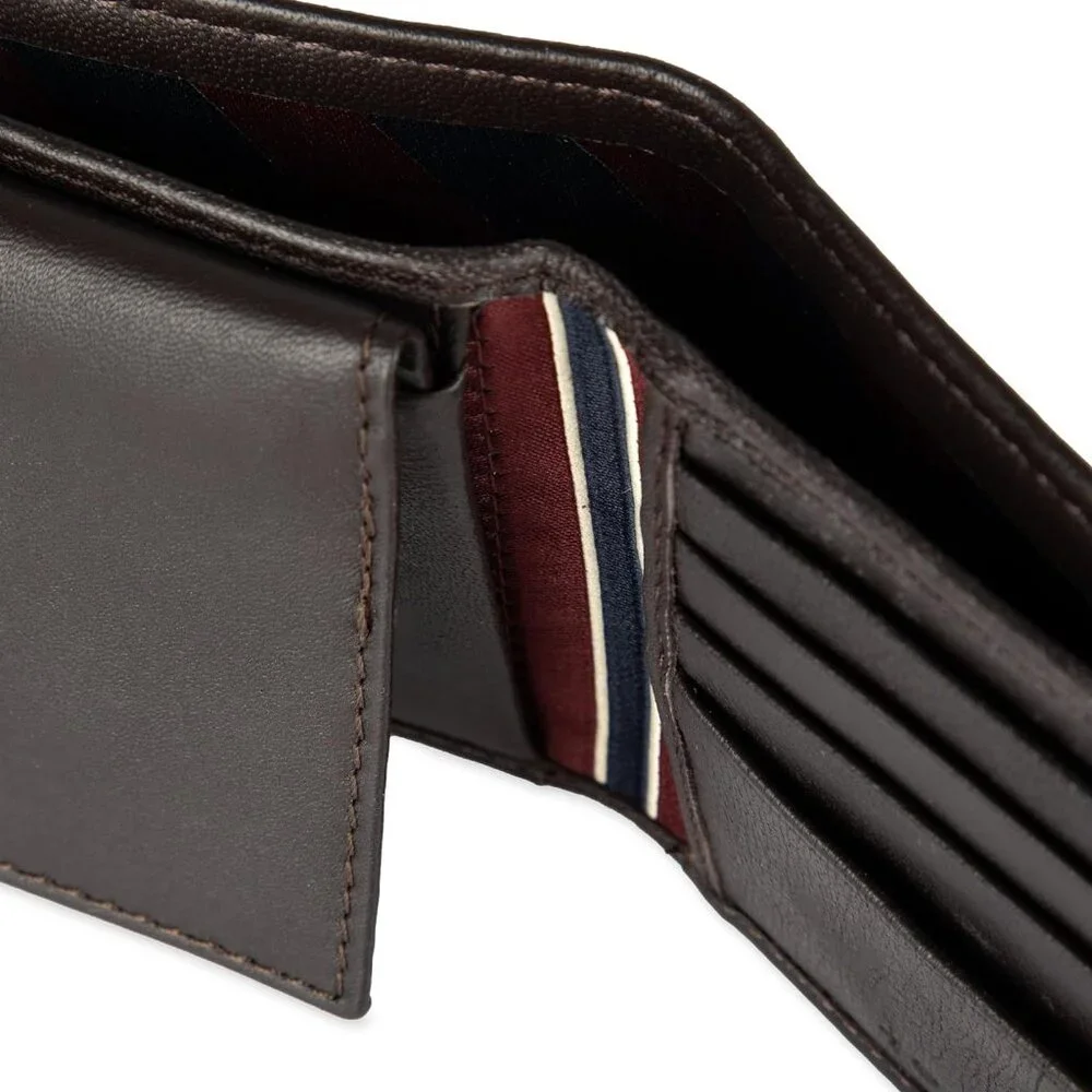 Men's Leather Wallet - Thin Sleek Casual Bifold with 6 Credit Card Pockets